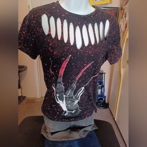 A Nighrmare On Elm Street Blood Splatter Shirt